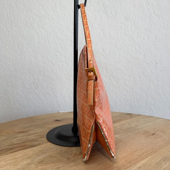 Fendi Orange Mama Baguette Handbag - Picture 4 of 8